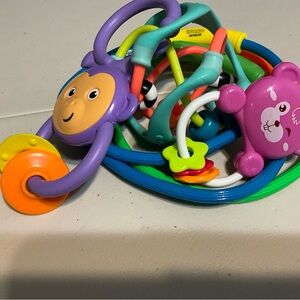 Baby Toys Lot Teethers Rattles Sensory Development Assorted Brands (6 Pcs)